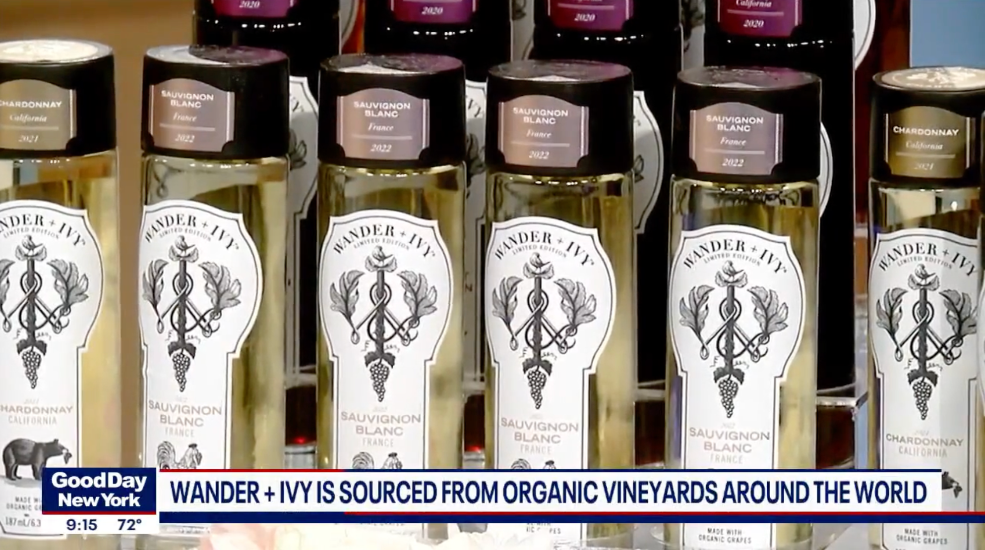 Good Day New York: Single-serve Wander + Ivy wine available in NY