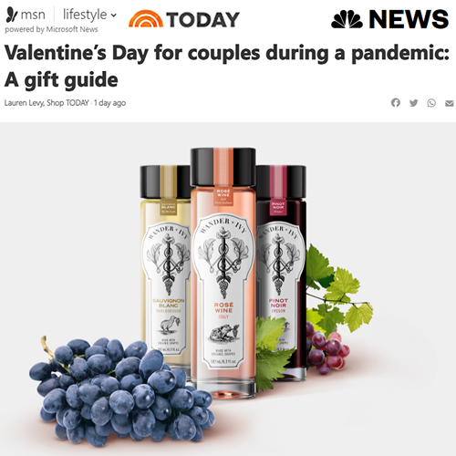 Yahoo Finance - Wander + Ivy Launches New Collection of Limited Edition Varietals