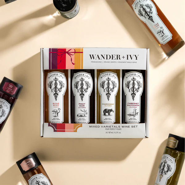 ルーチェ入り　WINE 100mlワイン4種入りセット3ケース Wine Lover's Gift Box | A Perfect Gift for Wine Lovers | Wander + Ivy