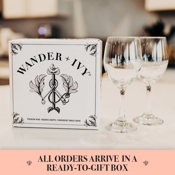 Wander and Ivy orders arrive in a ready-to-gift box